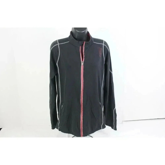 ladies asics grey jacket size S - Picture 1 of 7